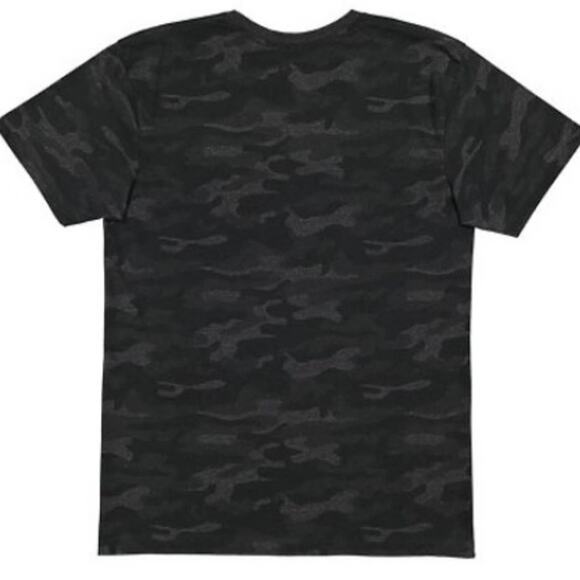 LAT Men's Fine Jersey Tee Short Sleeve Crew Neck Storm Camo Size Large - Picture 2 of 3